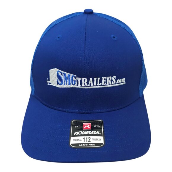 SMG Trailers Mesh Snapback Cap Trucker Embroidered Logo Baseball Hat NWOT - Picture 9 of 14